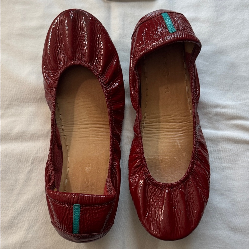 Tieks Maroon Ballet Flats